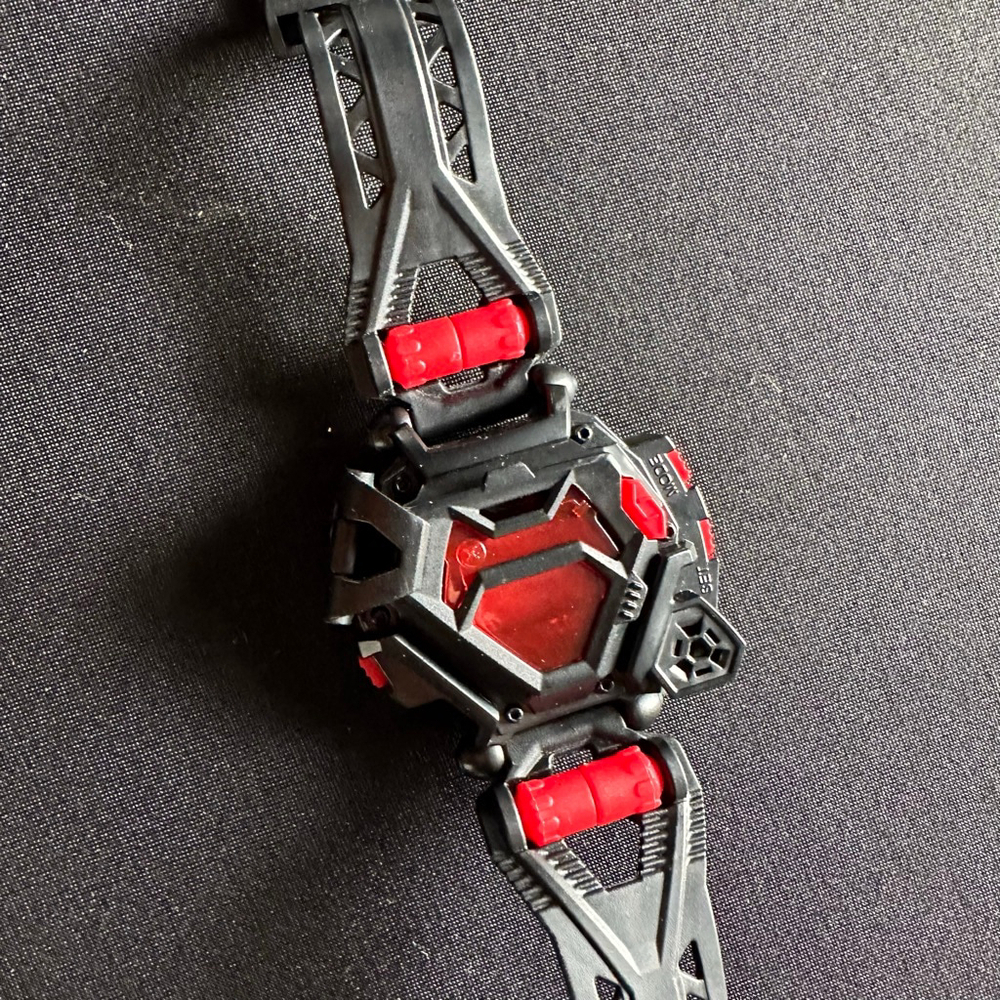 Boys Spin Master Black Red Digital Watch